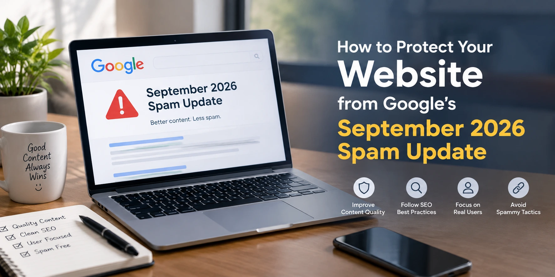Protect your website from Google's September 2026 Spam Update